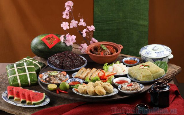 Từ vựng tiếng Trung : chủ đề món ăn ngày tết